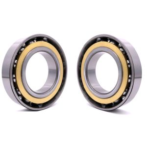 Brass Small Angular Contact Bearings 7215ACM 7315ACM ABEC-3 Precision