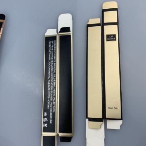 Customized Cosmetics Folding Packaging Box Lipgloss Paper box Luxury Custom