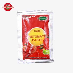 40g Flat Tomato Paste In Sachet - OEM Double Concentrated Tomato Paste Chinese