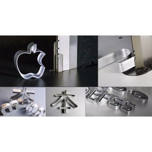 Multi-materials Process Shop Sign 3D LED Signage Making Channel Letter Bending