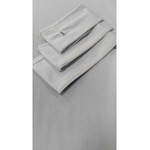 Medium Elastic Siro 375GSM White/Gray with full width 178-180cm construction 7+7