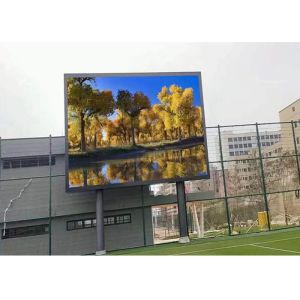High Brightness 5500nits LED Message Board Waterproof Steel Structure