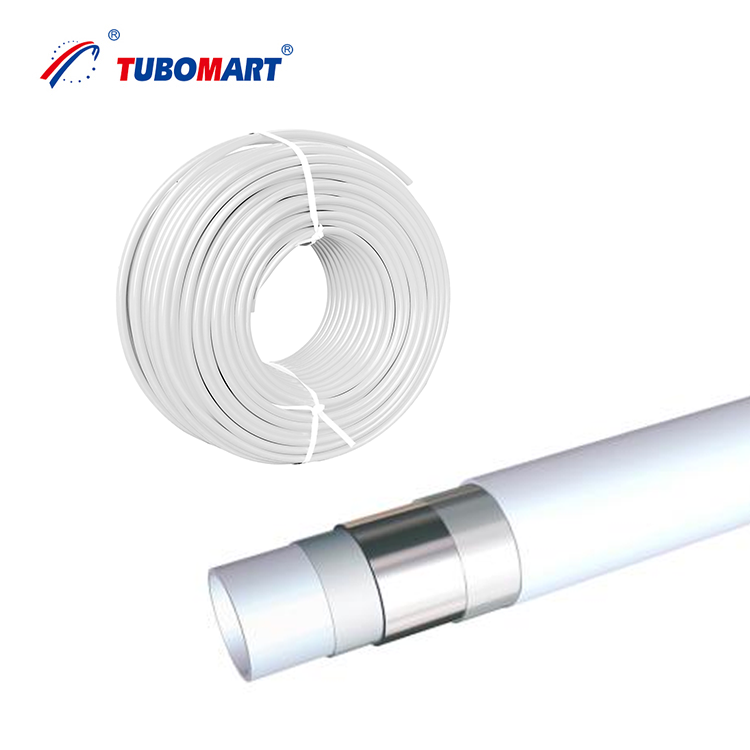 China TUBOMART OEM 12-32mm PEX-AL-PEX Multilayer Pipe ISO17484/21003 Overlap/Butt Welded Composite Pipe Gas or Water Supply on sale
