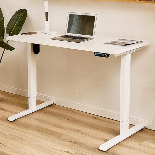 Small Office Space Laptop Standing Desk with Mini Bar Counter and Adjustable