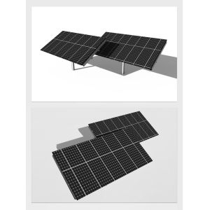 CEC 300kW On Grid Solar System , Grid Tied Solar Power System
