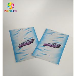 Childproof 3.5g Stand Up Zipper Pouch Bags Customize Print Runtz Pack Smell