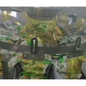 5000g Hopper Multihead Weigher Packing Machine For Food Industry 60BPM Sugar