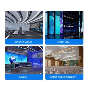 SMD1515 Portable Transparent Led Wall Screen Display 6.66mm Pixels