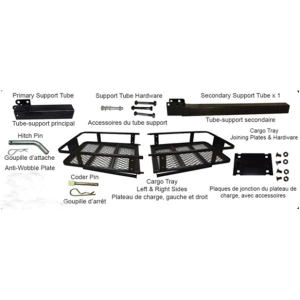 800lbs 60inch Length 20inch Width Deluxe Cargo Carrier For Camper