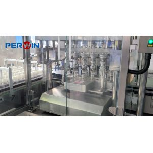 Sleeve Labeling Machine For Cell Culture Media Filler With 304 Stainless Steel