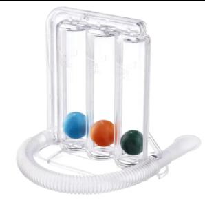 Spirometer Three Ball Lung Exercise Device For Breathing Exerciser Training Lung Function