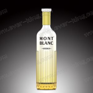 Thick Bottom Luxury Vodka Glass Bottle 500 ml 700 ml 750 ml