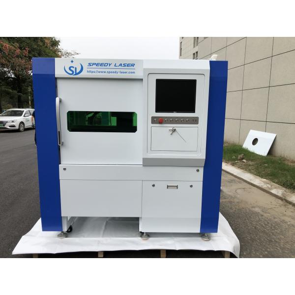 SL-6060F 1500W 600*600mm High Precision Fiber Metal Laser Cutting Machine Cypcut Cutting System