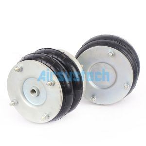 2PCS Dunlop Pneuride 8''×2 Air Spring Assembly M10 Screw for Pneumatic