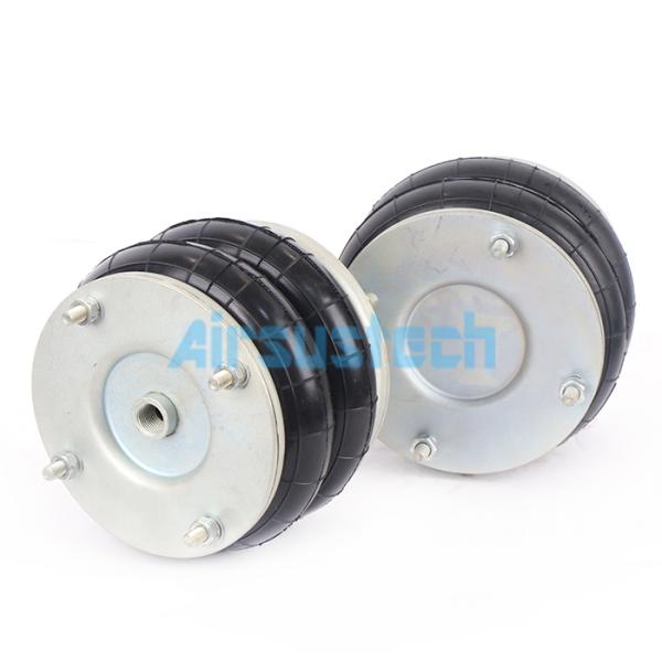 2PCS Dunlop Pneuride 8''×2 Air Spring Assembly M10 Screw for Pneumatic