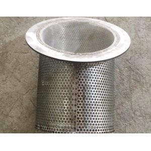 Double Layer 29cm 310 Stainless Steel Strainer Basket Filter Tube