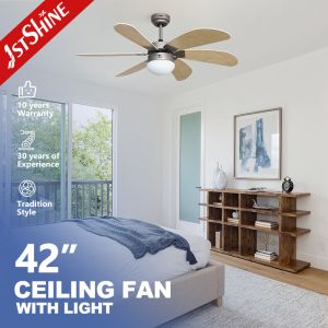 230V/50Hz Input Voltage Ceiling Fan with Pull Chain and LED Light Kit 1stshine OEM Color