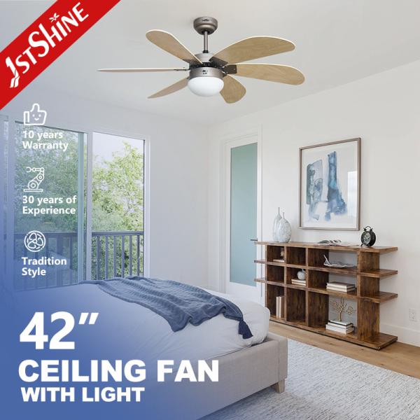 230V/50Hz Input Voltage Ceiling Fan with Pull Chain and LED Light Kit 1stshine
