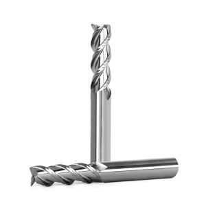 CNC Three Flute End Mill Flat End Mill Bit 3/8" 10mm 1/32" 1/8"