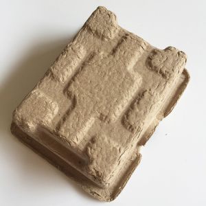 Biodegradable Cosmetic Bottle Packaging Pulp Container Molded Pulp Packaging