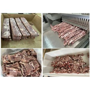 38m/s Automatic Meat Processing Machine Industrial Bone Saw 304 SUS