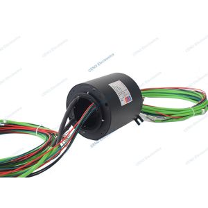Integrate Power Gigabit Ethernet Slip Ring Customized For Industry Automatic