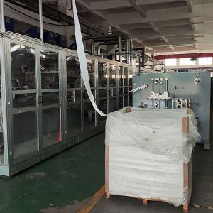 Supplier Factory Full Servo Big Ring Waist Baby Diaper Making Machinery with CE