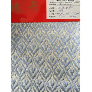 Cheap Jacquard woven fabric with metallic for sale