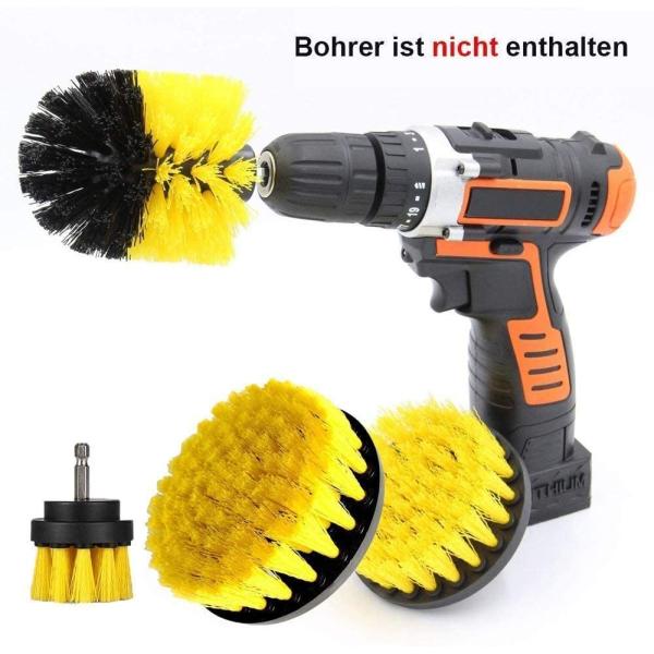 Quality 5cm Drill Scrubber Brush Cleaning Kit 0.2mm Filament Diameter wholesale