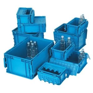 Cheap Industrial Plastic Stacking Euro Storage Containers Boxes Crates for sale