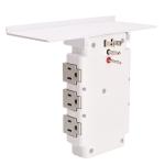 Wall Power Socket with Surge Protector ETL cETL Passed 6Way 3USB