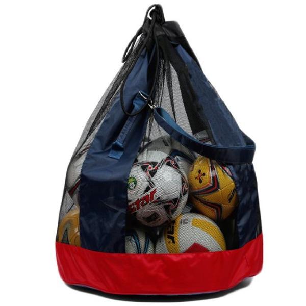 420D Oxford Cloth Mesh Soccer Ball Bag 65 X 65 X 82 Cm Size Big Loaded Ball