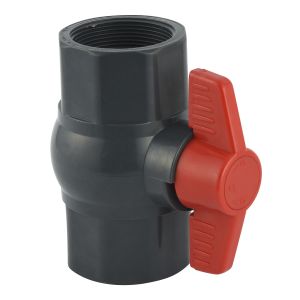 Irrigation Swimming Pool Water Supply PVC Valve with Long Handle and Octagonal
