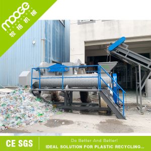 Delabelling PET Label Remover Machine ​High Efficiency 500kg/H Automatic Peeler