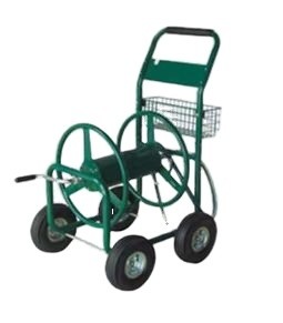 Metal Garden Watering Tools of House Reel Cart for Green Garden in Qingdao Port