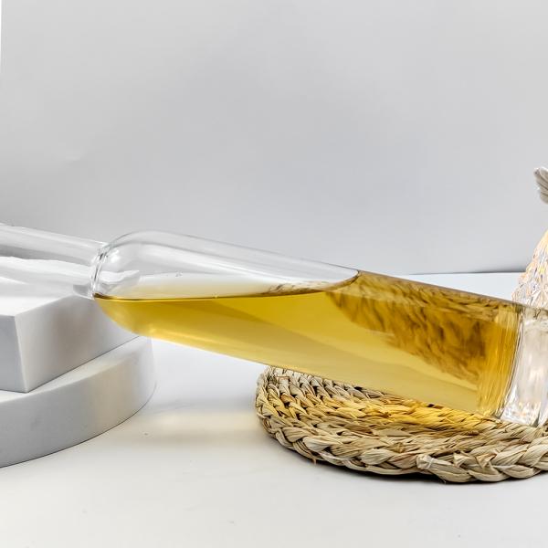 Clear Mini Miniature Glass Bottle 30ml 40ml 50ml 100ml Round Shape Shandong Cork Cap