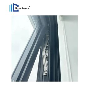 Waterproof Top Hung Awning Windows Double Glazed Awning Storm Windows