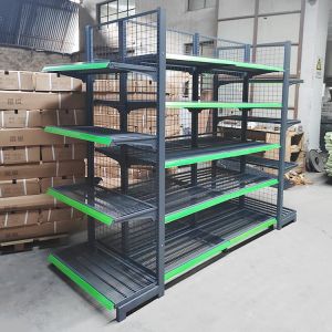 Stable Supermarket Display Shelving with Load Capacity 30-80KG/Layer and Cold