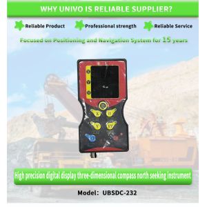 High-Precision Digital 3D Navigation North Finder UBSDC-232Y for Customized