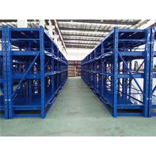 Movable Steel Heavy Duty Industrial Shelving / Die Mold Multi Layer