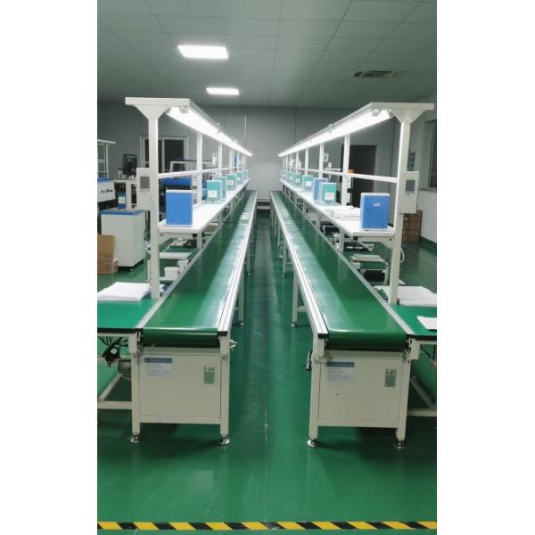Quality Bilateral Workbench Belt Conveyor Line with Electromechanical Assembly wholesale