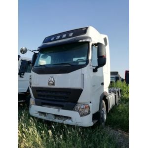 Cheap SINOTRUCK HOWO Tractor Trailer Second Hand 420HP 6x4 LHD Drive Mode for sale