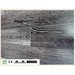 Oak Engineered Flooring,Carbonized,brushed ,white Grain, UV lacquer