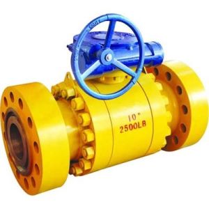 ANSI Class 600 Floating Ball Valve , WNRF Flange Ball Valve