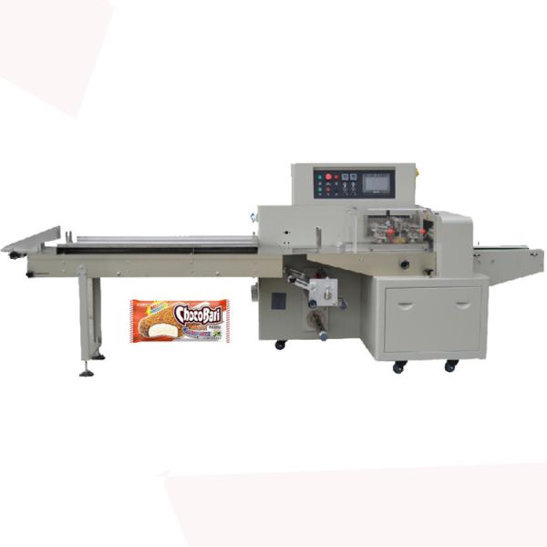 304 Stainless Stel Plastic Bag Packaging Machine , 2.4kw Horizontal Pillow