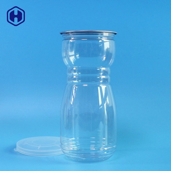 Quality BPA Free Clear Plastic Cylinder Container Customized Capacity And Logo wholesale