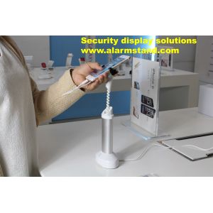 COMER security mobile phone gripper alarm locking system for display digital