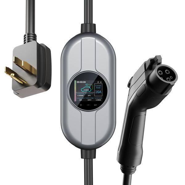Portable EV Car Charger Offering Multiple Power Outputs and Certified Safety