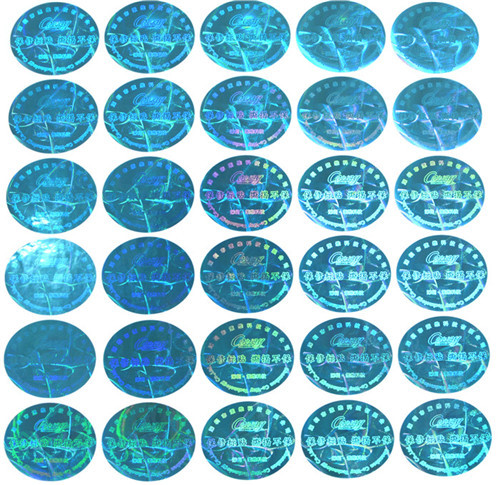 Quality Original Hologram Security Stickers / Anti - Counterfeiting Sticker wholesale