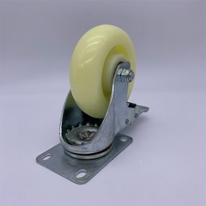 PA Nylon Lockable Brake Caster Wheels for Trolley 5 Inch